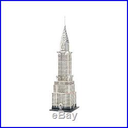 NEW Department 56 Christmas in the City Village The Chrysler Building Lit House