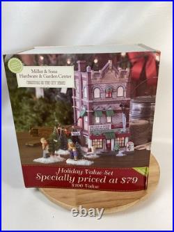 NEW Dept. 56 2008 Miller & Son's Hardware Garden Center #799994 Christmas City