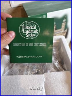 NEW! Dept 56 #59204 Central Synagogue Christmas In The City, Christmas Village