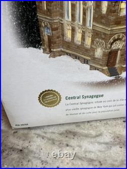 NEW! Dept 56 #59204 Central Synagogue Christmas In The City, Christmas Village