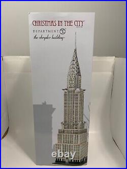 NEW Dept 56 Christmas in The City Chrysler Building 4030342