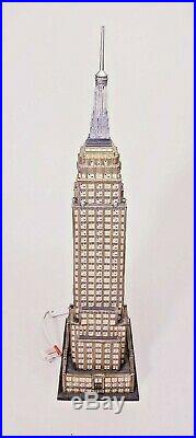 NEW Dept 56 Christmas in the City (CIC) Series EMPIRE STATE BUILDING #59207