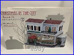 NEW Dept 56 Christmas in the City The Macambo #4020942 Music In The City