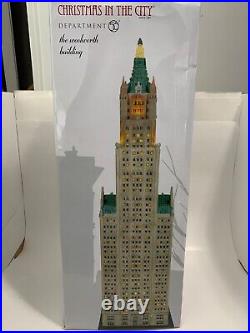 NEW Dept 56 WOOLWORTH BUILDING Christmas in the City 6007584
