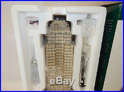 NIB Department 56 Empire State Building Christmas in the City Lighted #56.59207