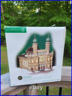 NOS Dept 56 Christmas in the City Central Synagogue Ltd to year of 2002