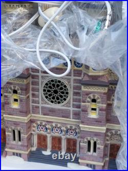 NOS Dept 56 Christmas in the City Central Synagogue Ltd to year of 2002