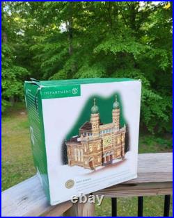 NOS Dept 56 Christmas in the City Central Synagogue Ltd to year of 2002