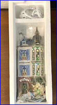 New! Cafe Caprice French Restaurant Dept 56, Christmas In The City Series