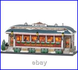 New Dept 56 Christmas in the City American Diner #799939 Lighted Village