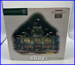 New Dept 56 East Harbor Ferry Terminal 59254 Christmas In The City Village Open