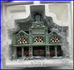 New Dept 56 East Harbor Ferry Terminal 59254 Christmas In The City Village Open