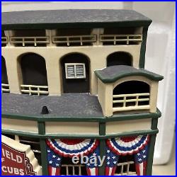New Open Box! Dept 56 Christmas in the City, Wrigley Field # 58933