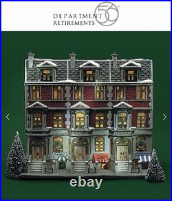 RARE 1987 Dept 56 Sutton Place Brownstones 5961-7 Christmas In The City