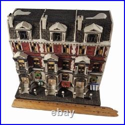 RARE 1987 Dept 56 Sutton Place Brownstones 5961-7 Christmas In The City