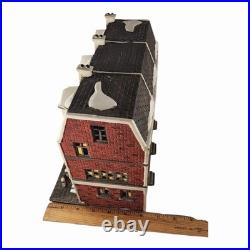 RARE 1987 Dept 56 Sutton Place Brownstones 5961-7 Christmas In The City