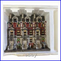 RARE 1987 Dept 56 Sutton Place Brownstones 5961-7 Christmas In The City
