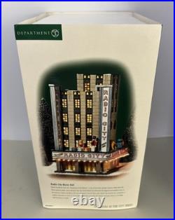 RARE Department 56 Christmas in the City Radio City Music Hall Hand Painted NEW