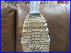 RARE Dept 56 Christmas in the City Village EMPIRE STATE BUILDING