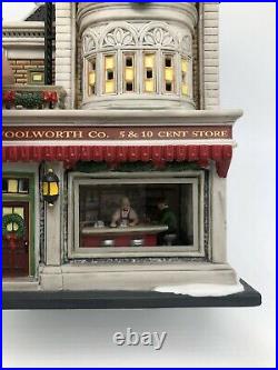 RARE Dept 56 Christmas in the City Woolworths Department Store- NEW IN BOX