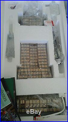 RARE Dept 56 EMPIRE STATE BUILDING Christmas in the City NEVER DISPLAYED