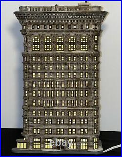 RARE Dept. 56 Flatiron Building Historical Landmark Series CIC #56.59260