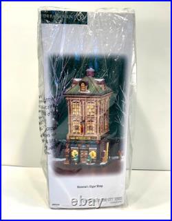 RARE Dept 56 HAVANA'S CIGAR SHOP 805534 Christmas In The City New In Box