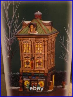 RARE Dept 56 HAVANA'S CIGAR SHOP 805534 Christmas In The City New In Box RARE Dept 56 HAVANA'S CIGAR SHOP 805534 Christmas In The City New In Box