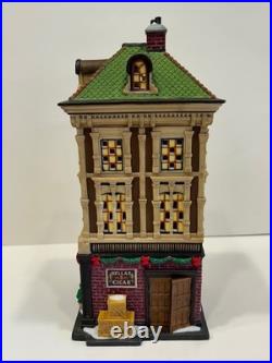 RARE Dept 56 HAVANA'S CIGAR SHOP 805534 Christmas In The City New In Box