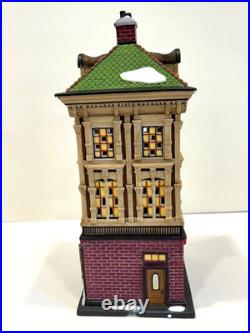 RARE Dept 56 HAVANA'S CIGAR SHOP 805534 Christmas In The City New In Box