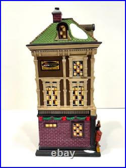 RARE Dept 56 HAVANA'S CIGAR SHOP 805534 Christmas In The City New In Box
