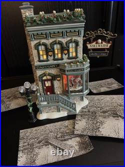RARE Dept 56 Stillwater Collectibles & Antiques 30 YR Special Ed. Complete 55383