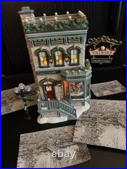 RARE Dept 56 Stillwater Collectibles & Antiques 30 YR Special Ed. Complete 55383