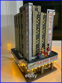 RARE RETIRED Department 56 Christmas in the City, Radio City Music Hall