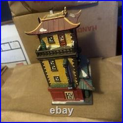 READ Dept 56 CHRISTMAS IN CITY 2010 RARE Jade Palace Chinese Restaurant #808798