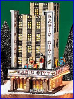 Radio City Music Hall NEW never displayed Dept. 56 Christmas In The City