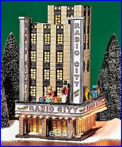 Radio City Music Hall NEW never displayed Dept. 56 Christmas In The City CIC