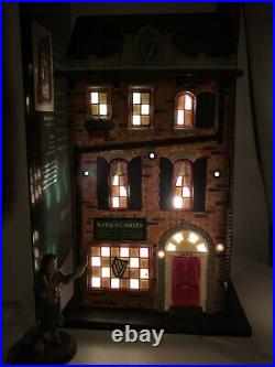 Rare Dept 56 Christmas In The City Kelly's Irish Crafts 59216 Village Building