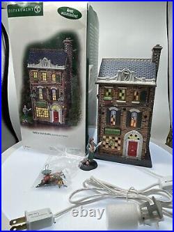 Rare Dept 56 Christmas In The City Kelly's Irish Crafts 59216 Village Building