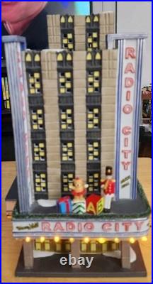 Rare Dept 56 Radio City Music Hall Christmas In The City READ DESCRIPTION