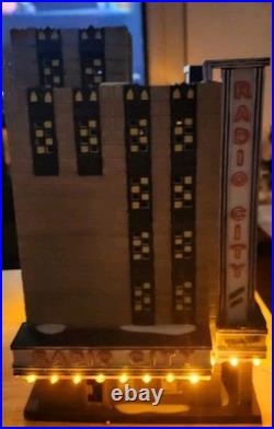 Rare Dept 56 Radio City Music Hall Christmas In The City READ DESCRIPTION