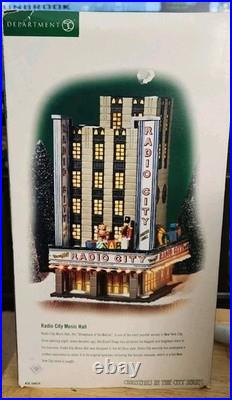 Rare Dept 56 Radio City Music Hall Christmas In The City READ DESCRIPTION