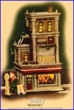 Retired Department 56 Christmas In The City Woolworth's