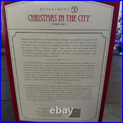 Retired Department 56 Christmas in the City Thompson's Furniture Lighted House