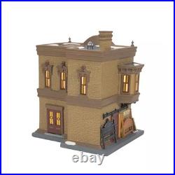 Retired Department 56 Christmas in the City Thompson's Furniture Lighted House
