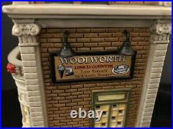 Retired Dept. 56 Christmas in the City #59249 WOOLWORTH'S Original Box & Sleeve