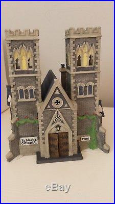 St. Mark Cathedral Church from Dept 56 Christmas in the City Series 1991 #547