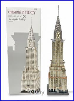 The Chrysler Building Department 56 Christmas in the City Dept 56 4030342 The Chrysler Building Department 56 Christmas in the City Dept 56 4030342