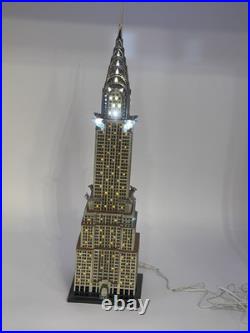 The Chrysler Building Department 56 Christmas in the City Dept 56 4030342 The Chrysler Building Department 56 Christmas in the City Dept 56 4030342