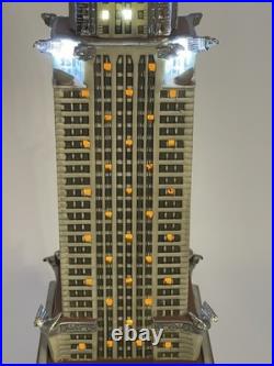 The Chrysler Building Department 56 Christmas in the City Dept 56 4030342 The Chrysler Building Department 56 Christmas in the City Dept 56 4030342